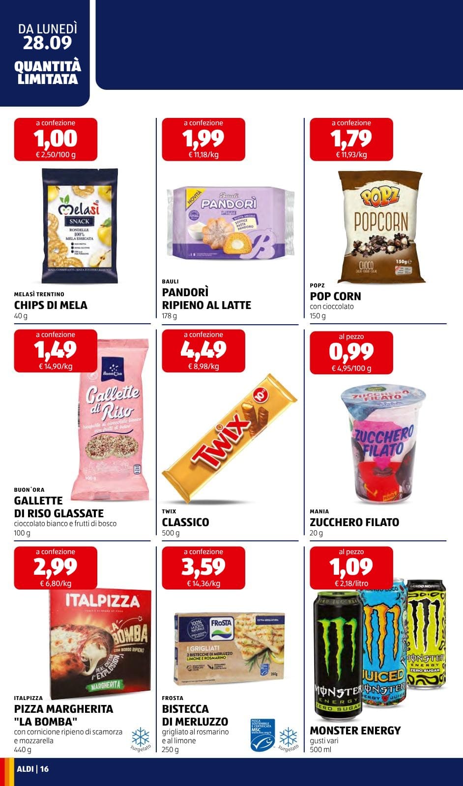 Pagina 18. del volantino ALDI - Prezzi Bassi