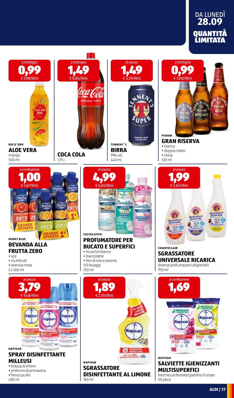 Pagina 19. del volantino ALDI - Prezzi Bassi