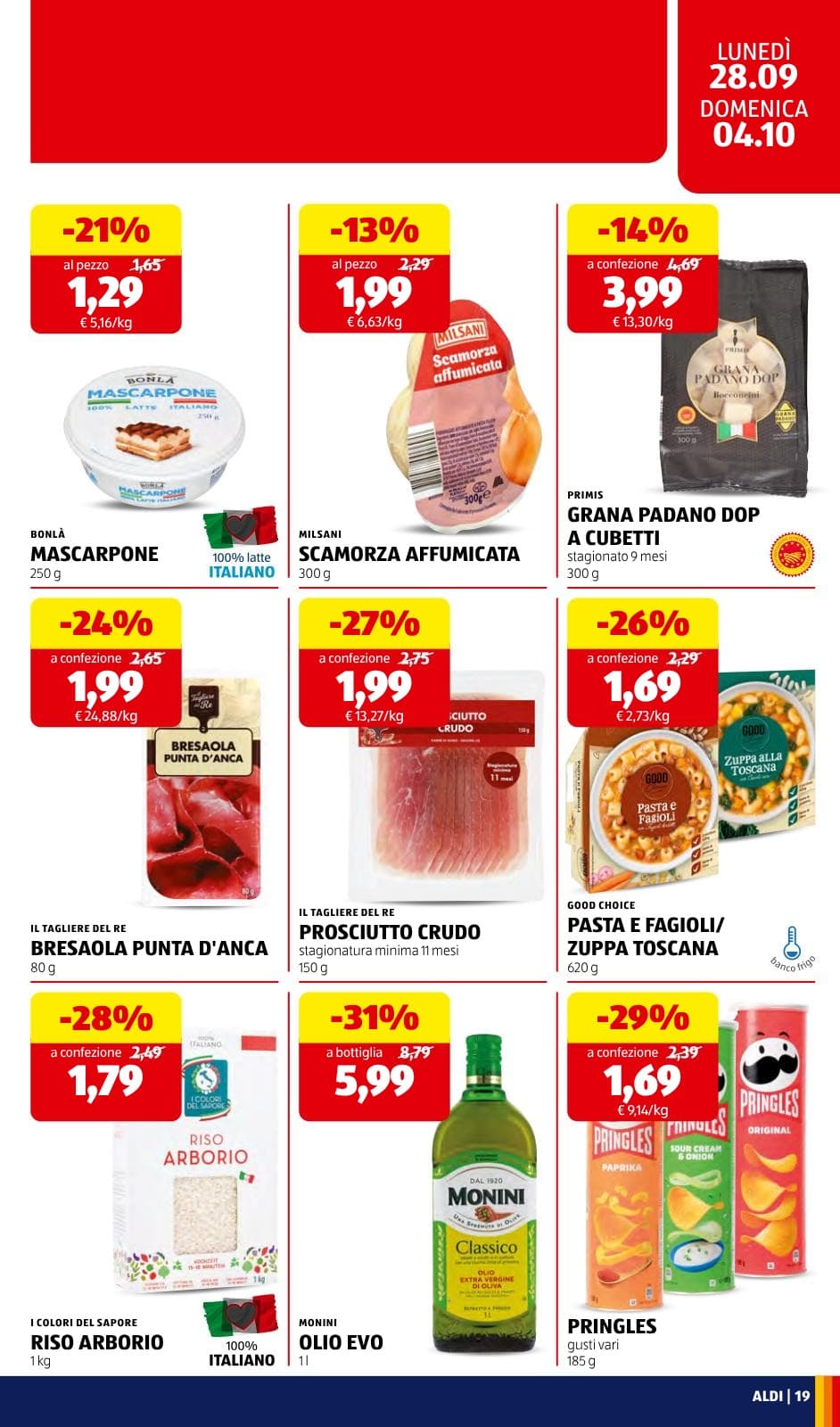 Pagina 21. del volantino ALDI - Prezzi Bassi