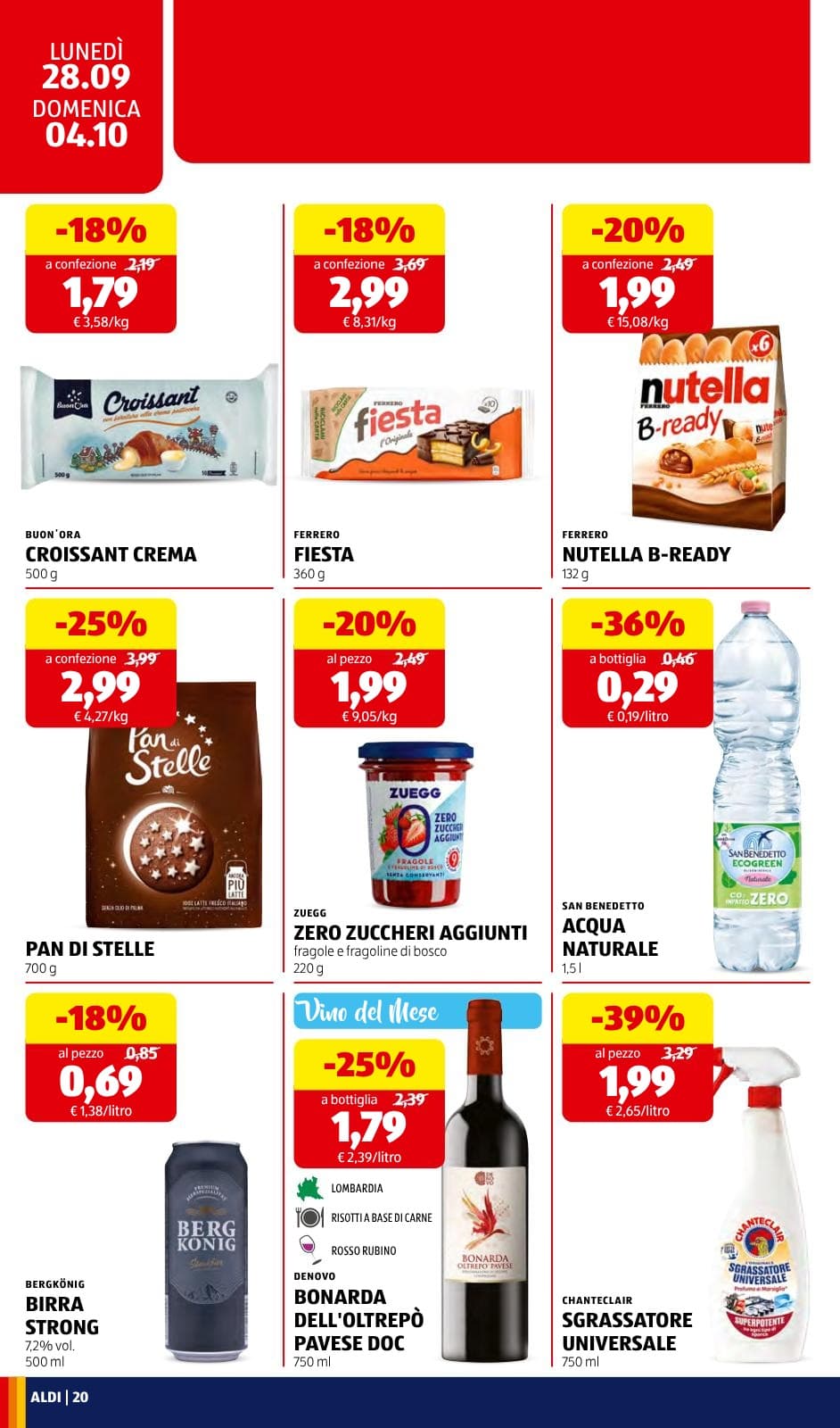 Pagina 22. del volantino ALDI - Prezzi Bassi