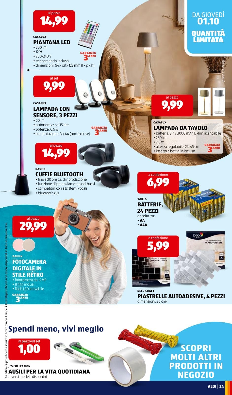 Pagina 31. del volantino ALDI - Prezzi Bassi