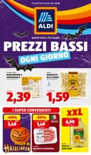 Copertina del volantino ALDI Prezzi bassi