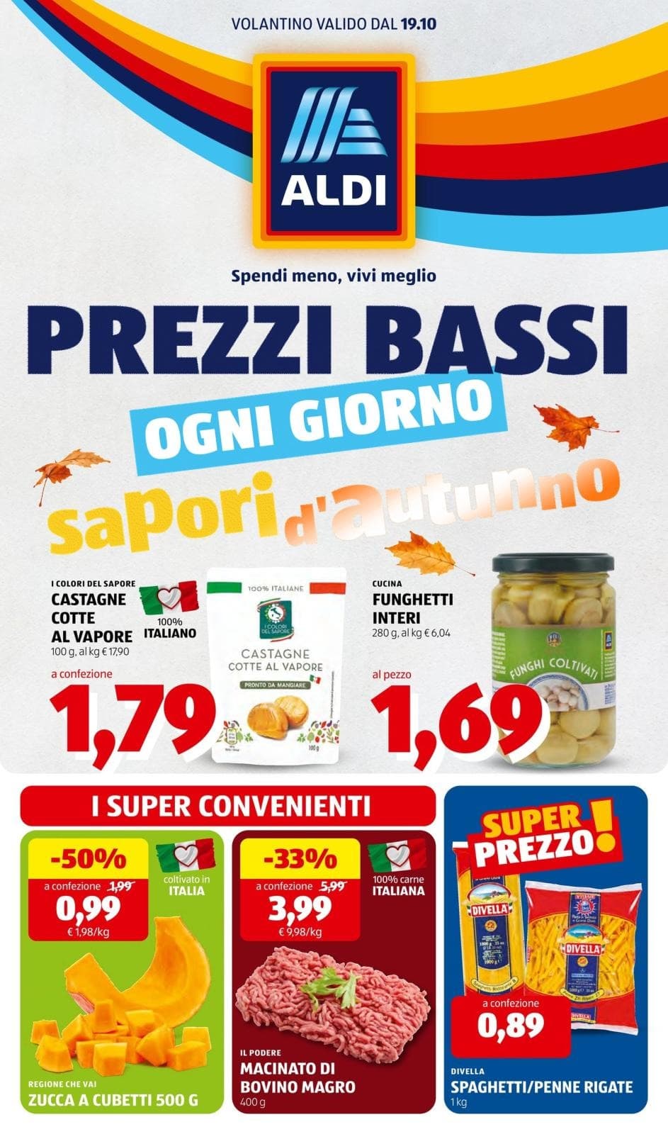 Pagina 1. del volantino ALDI - Prezzi Bassi