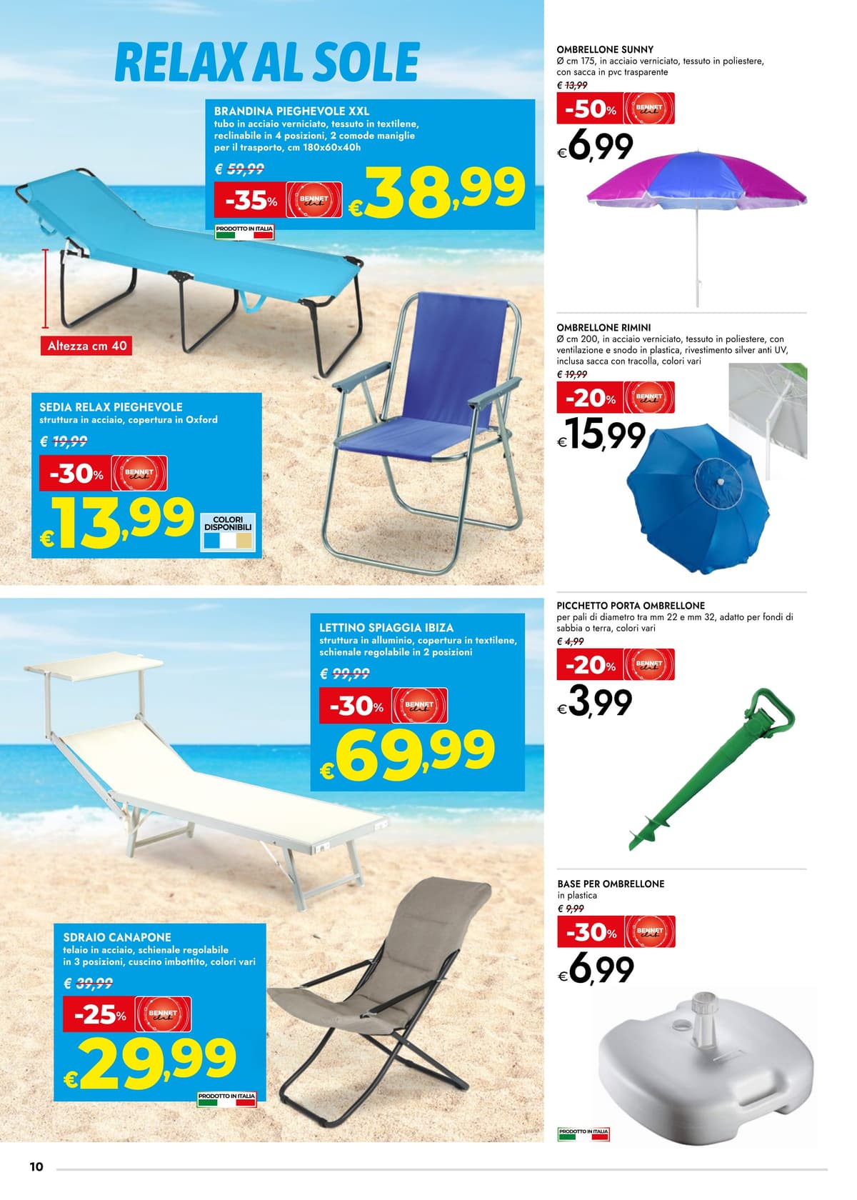 Pagina 10. del volantino Bennet - L'estate Ti Aspetta dal 13/06/2026