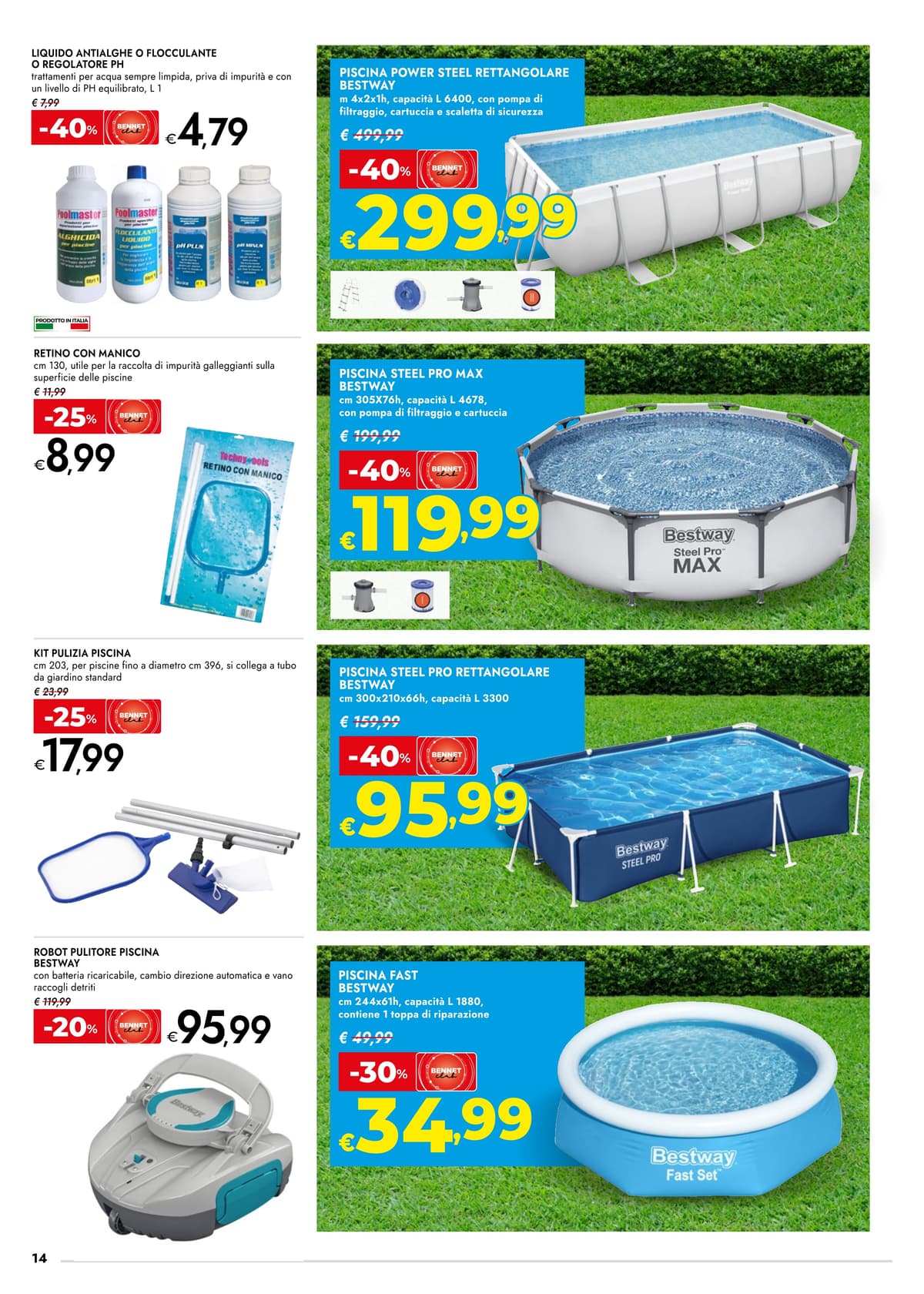 Pagina 14. del volantino Bennet - L'estate Ti Aspetta dal 13/06/2026