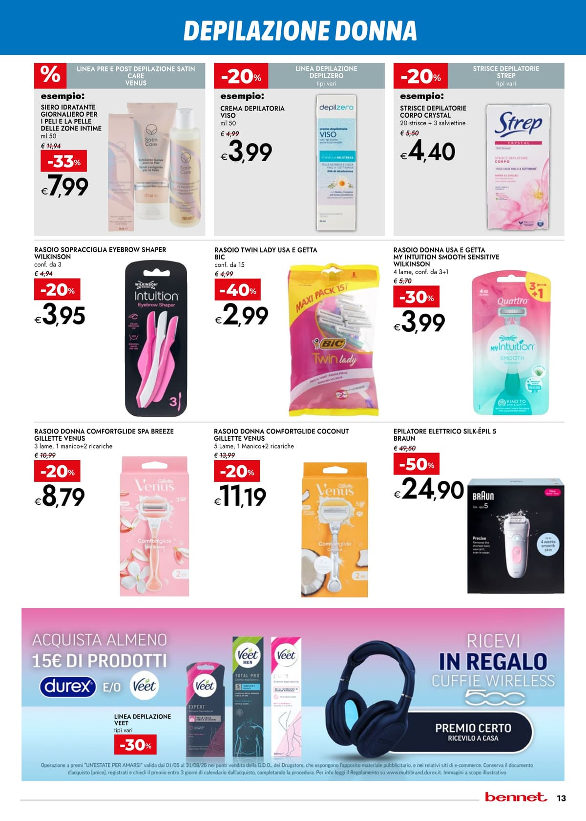 Pagina 13. del volantino Bennet - Il Tuo Rituale Di Bellezza dal 13/06/2026