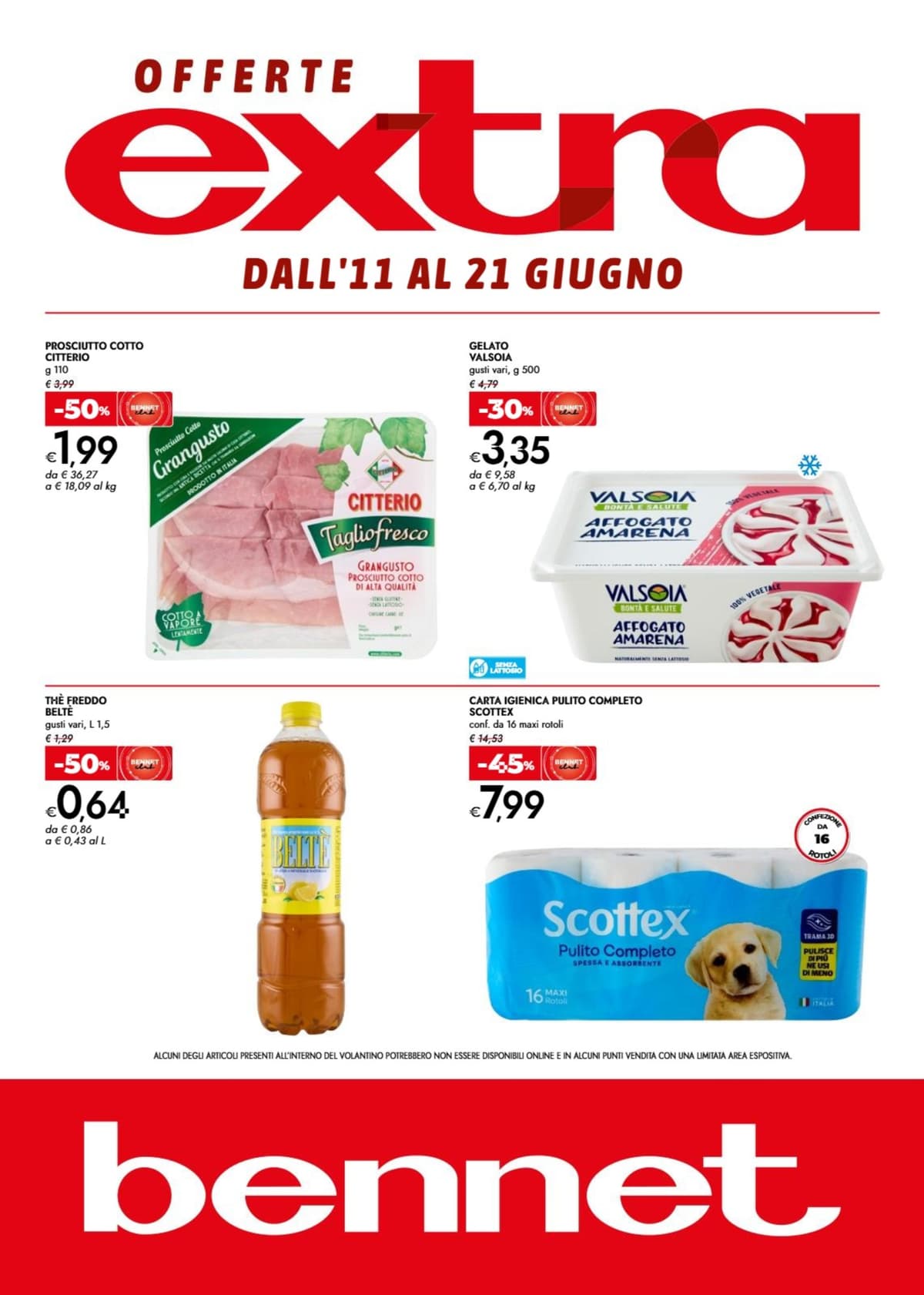 Pagina 1. del volantino Bennet - Offerte Extra