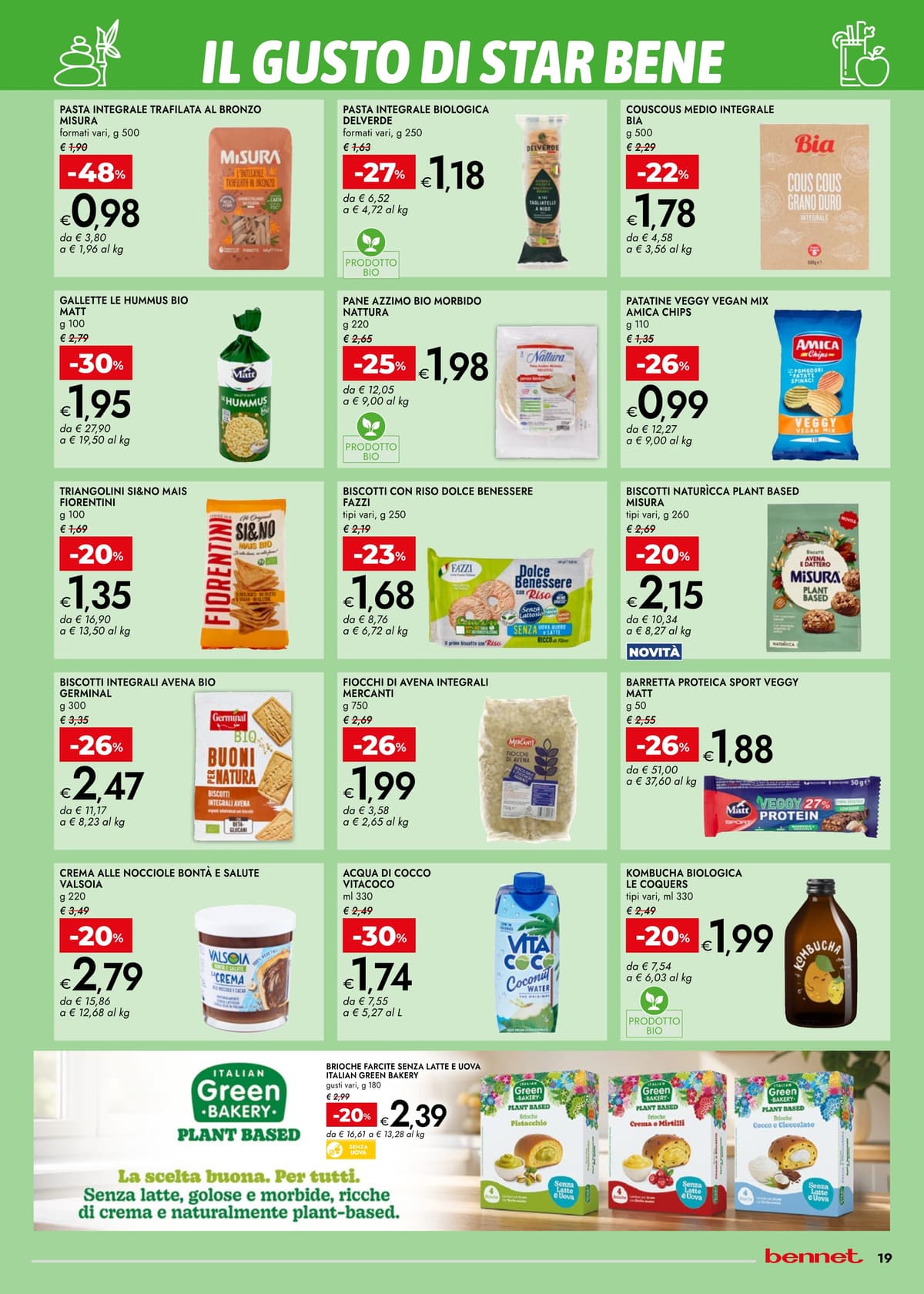 Pagina 19. del volantino Bennet - SCONTI 30% 40% 50%