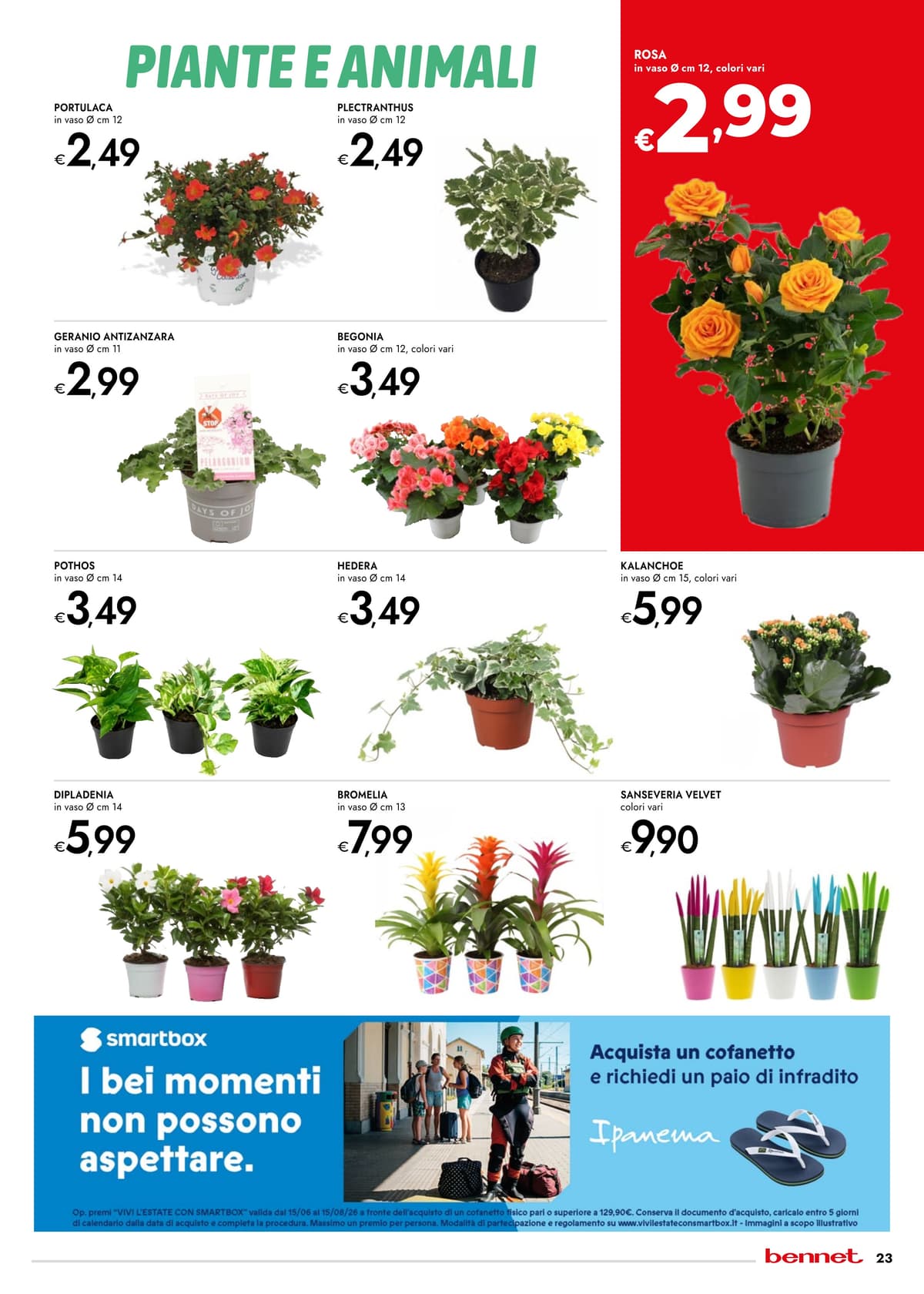 Pagina 23. del volantino Bennet - SCONTI 30% 40% 50%