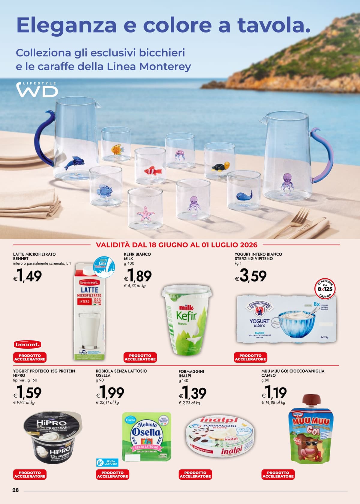 Pagina 28. del volantino Bennet - SCONTI 30% 40% 50% dal 23/06/2026