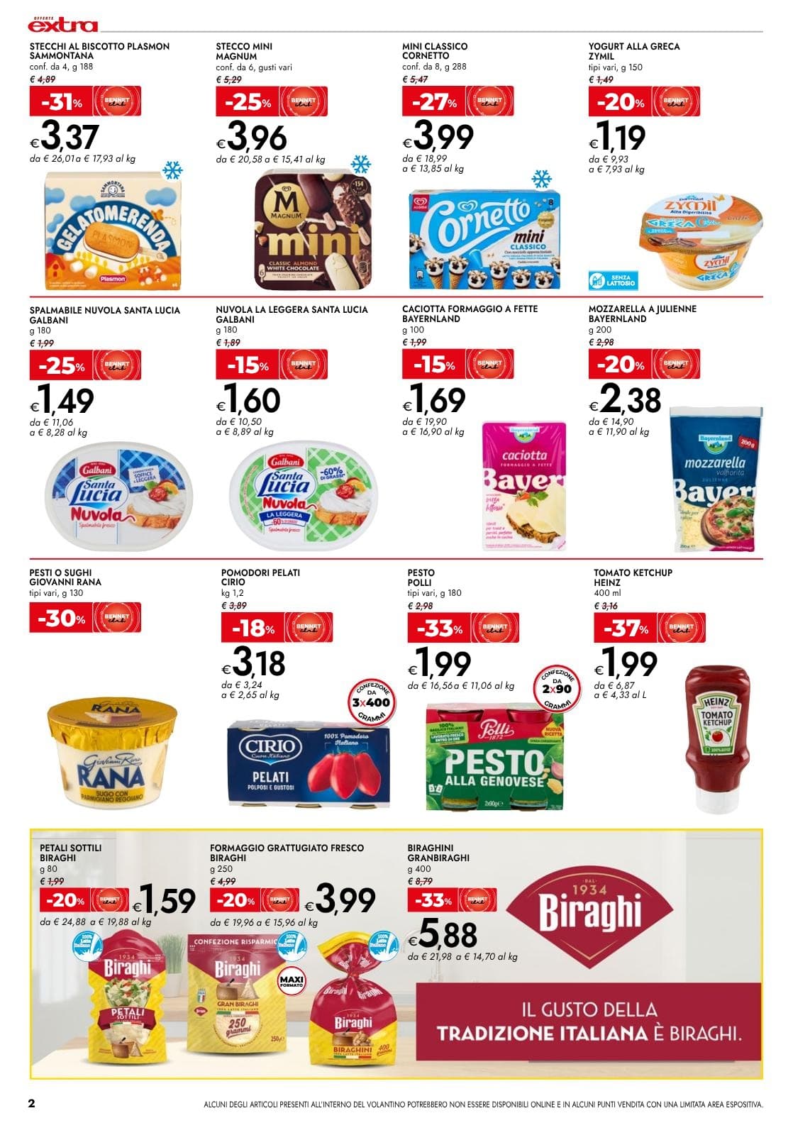 Pagina 2. del volantino Bennet - Offerte Extra