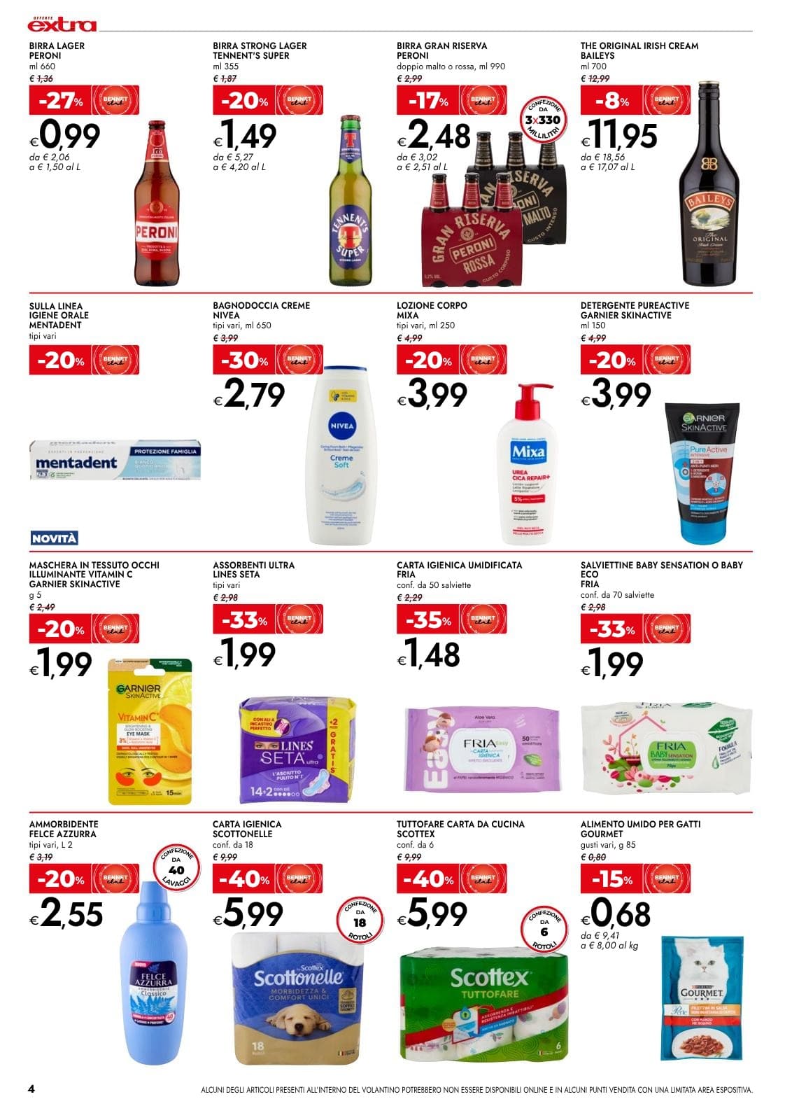 Pagina 4. del volantino Bennet - Offerte Extra