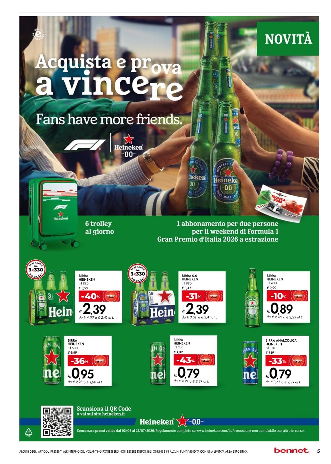 Pagina 5. del volantino Bennet - Offerte Extra dal 23/06/2026