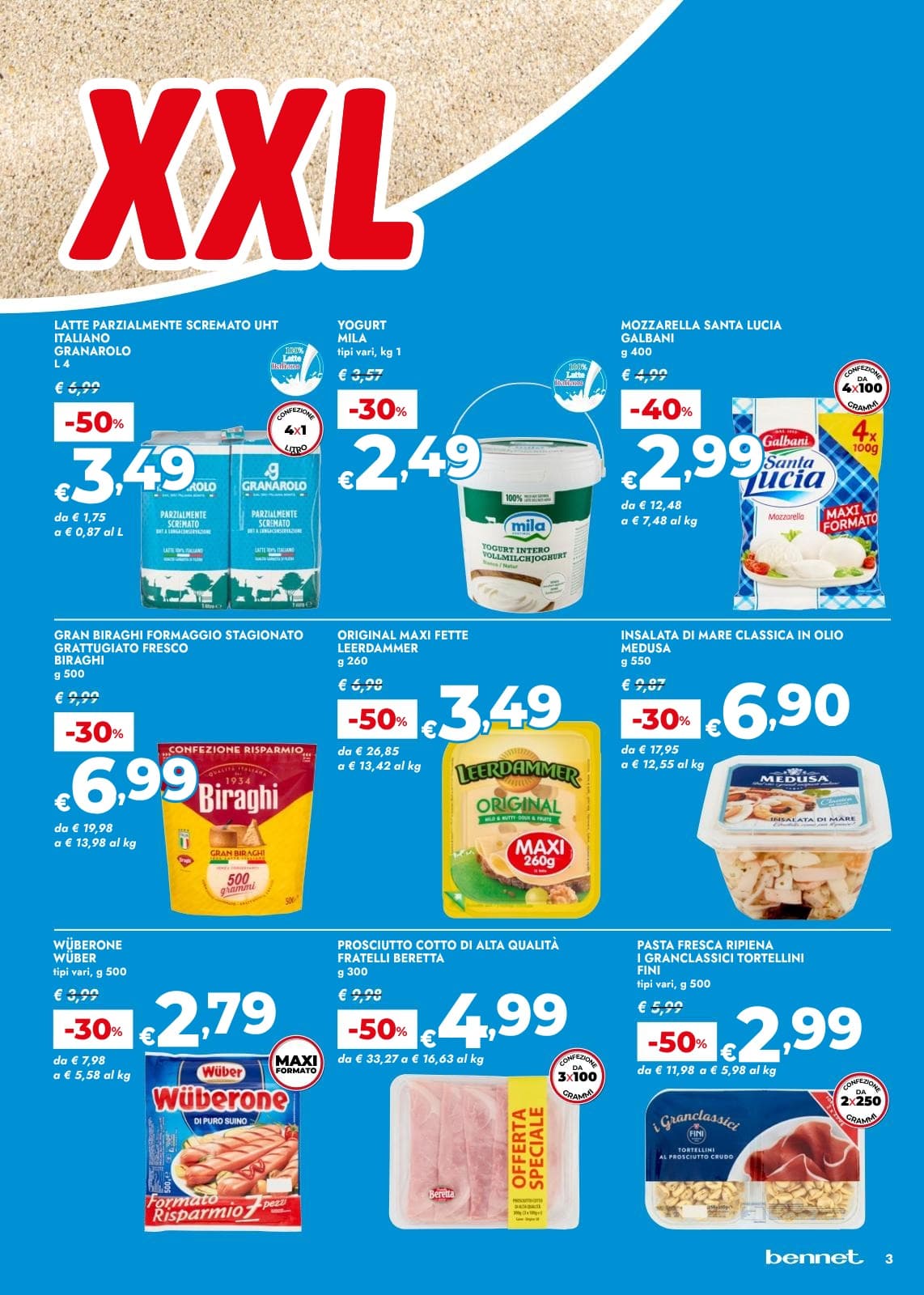 Pagina 3. del volantino Bennet - Formato Risparmio Xxl