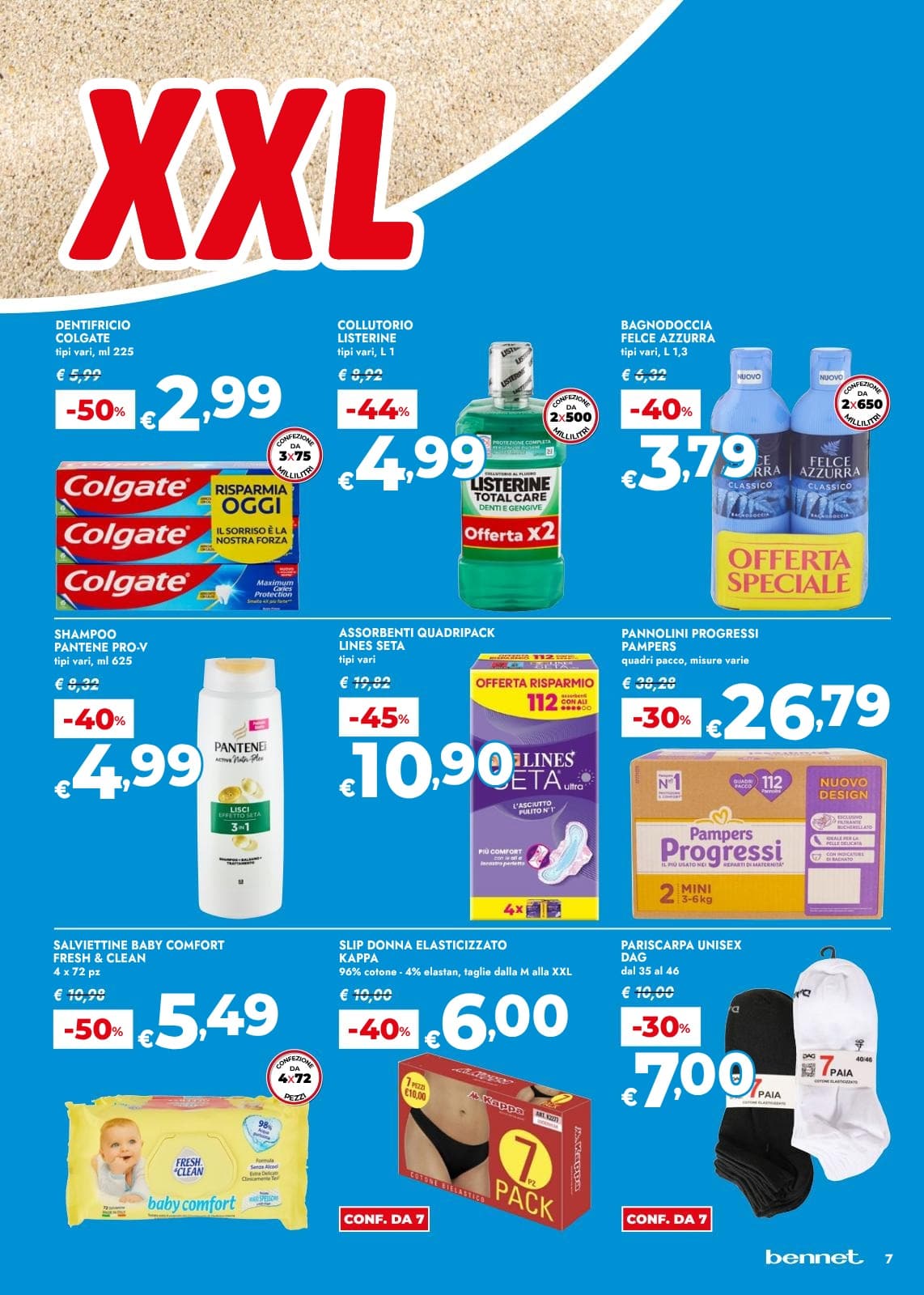 Pagina 7. del volantino Bennet - Formato Risparmio Xxl