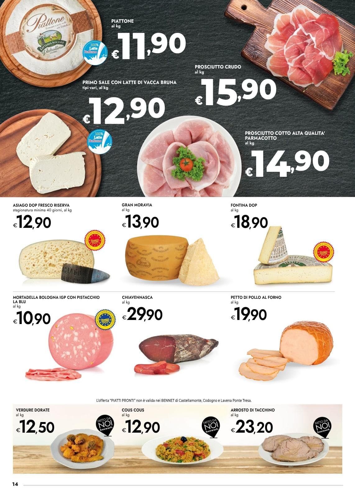 Pagina 14. del volantino Bennet - Formato Risparmio Xxl
