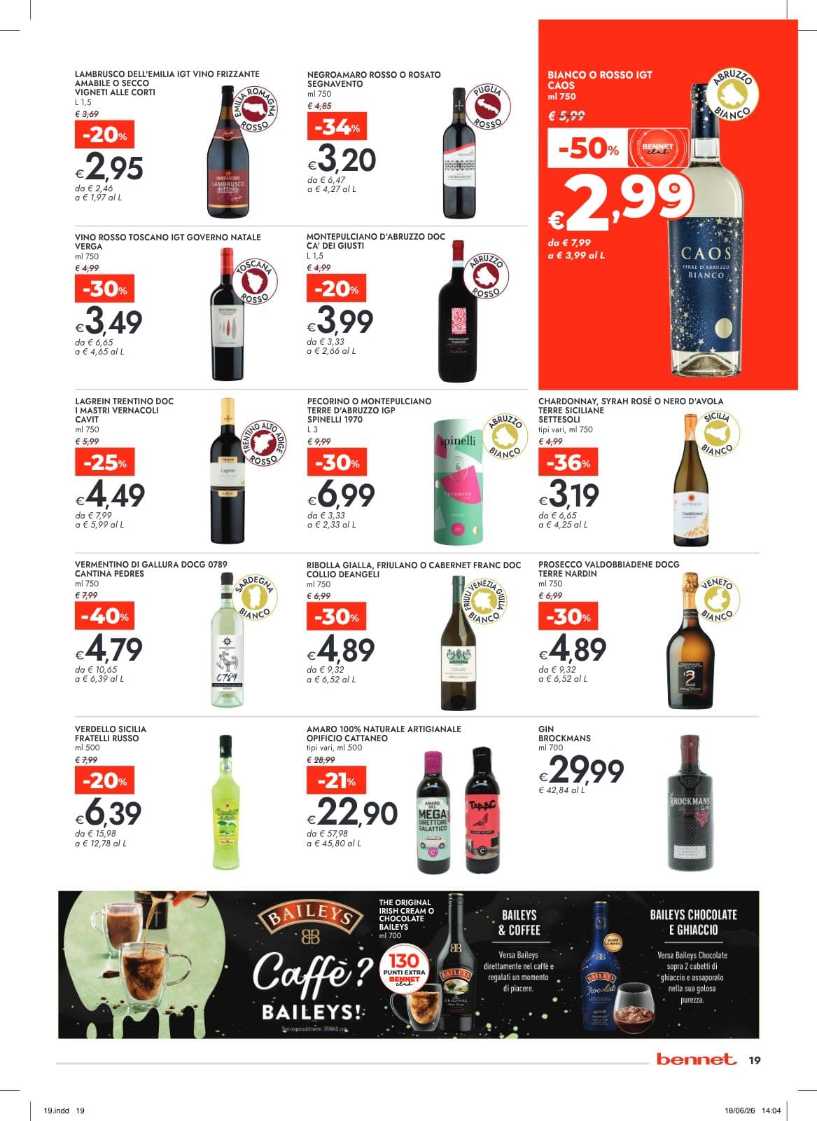Pagina 19. del volantino Bennet - Formato Risparmio Xxl