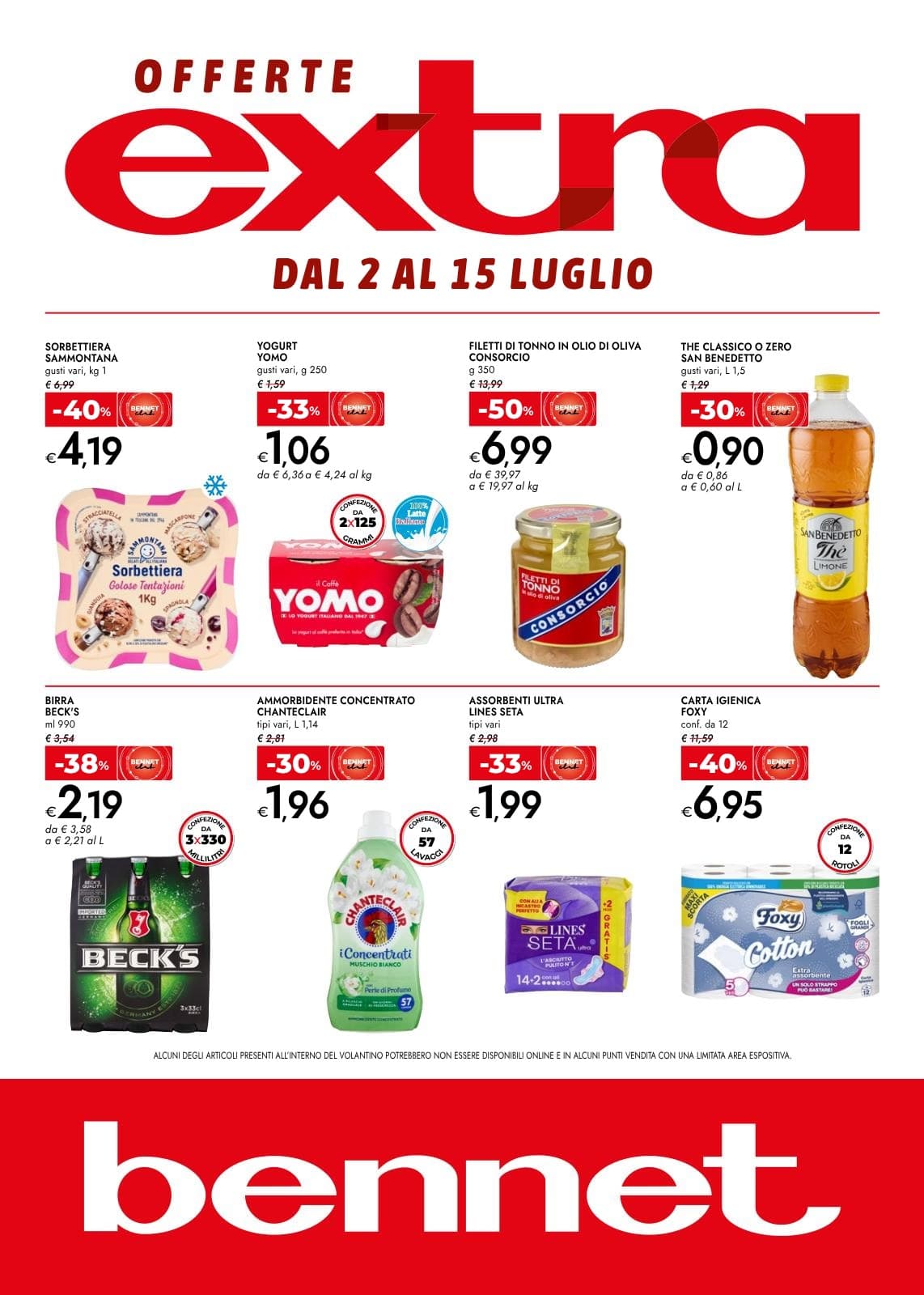 Pagina 1. del volantino Bennet - Offerte Extra