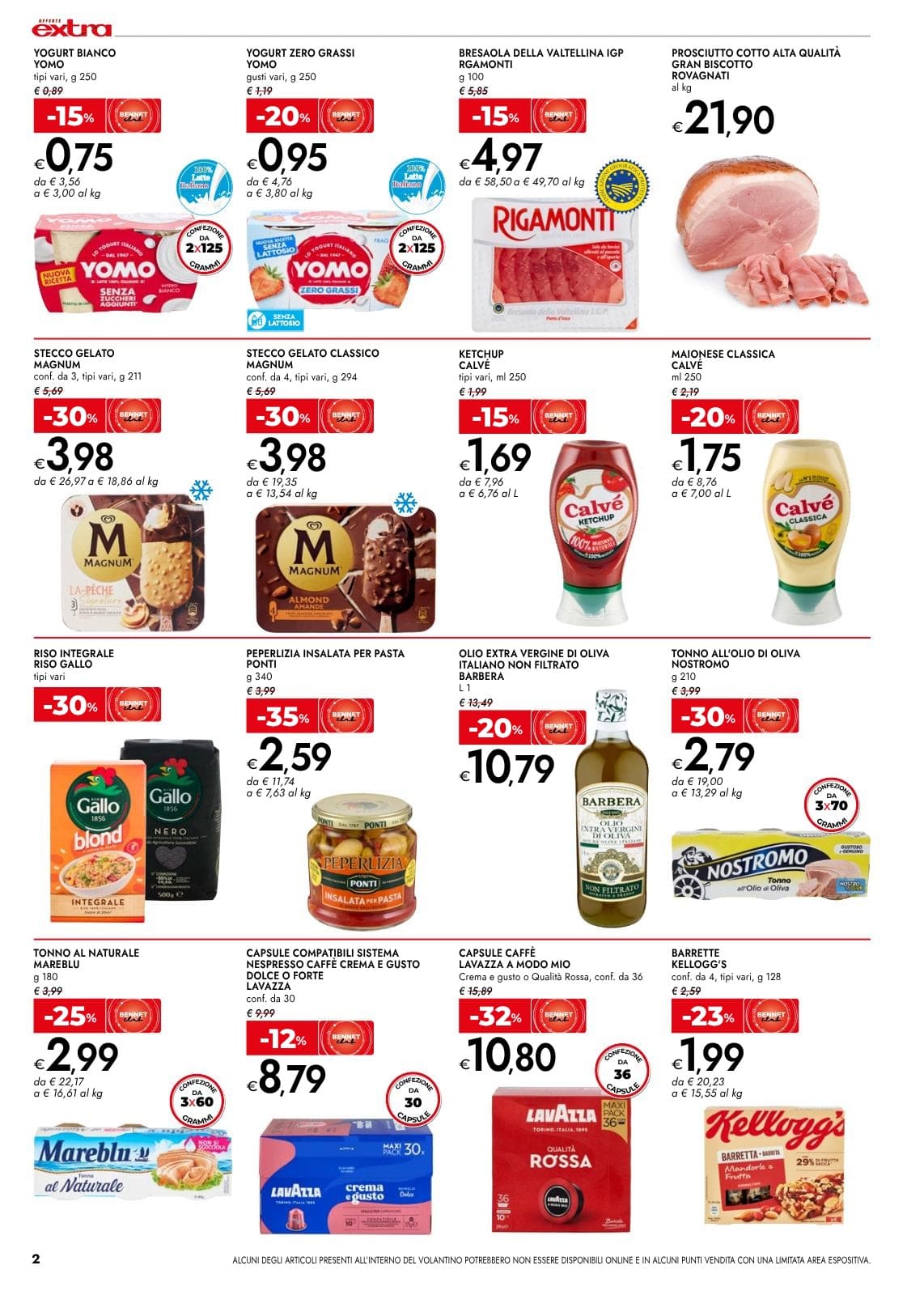 Pagina 2. del volantino Bennet - Offerte Extra