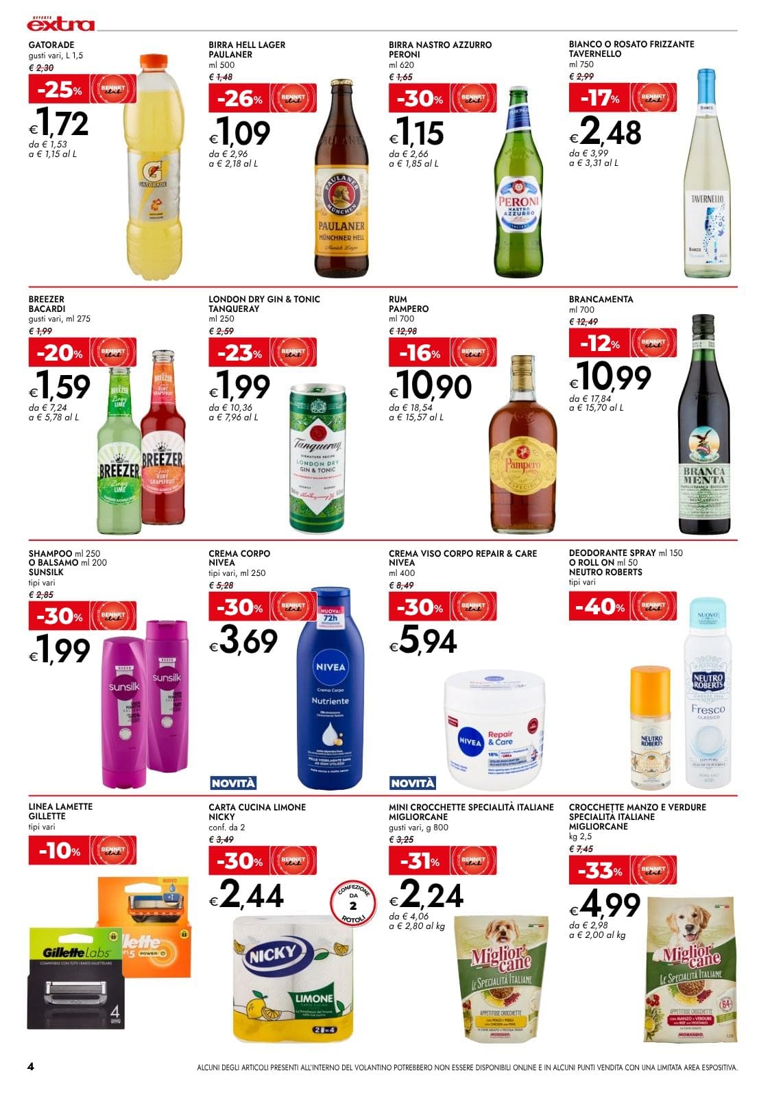 Pagina 4. del volantino Bennet - Offerte Extra