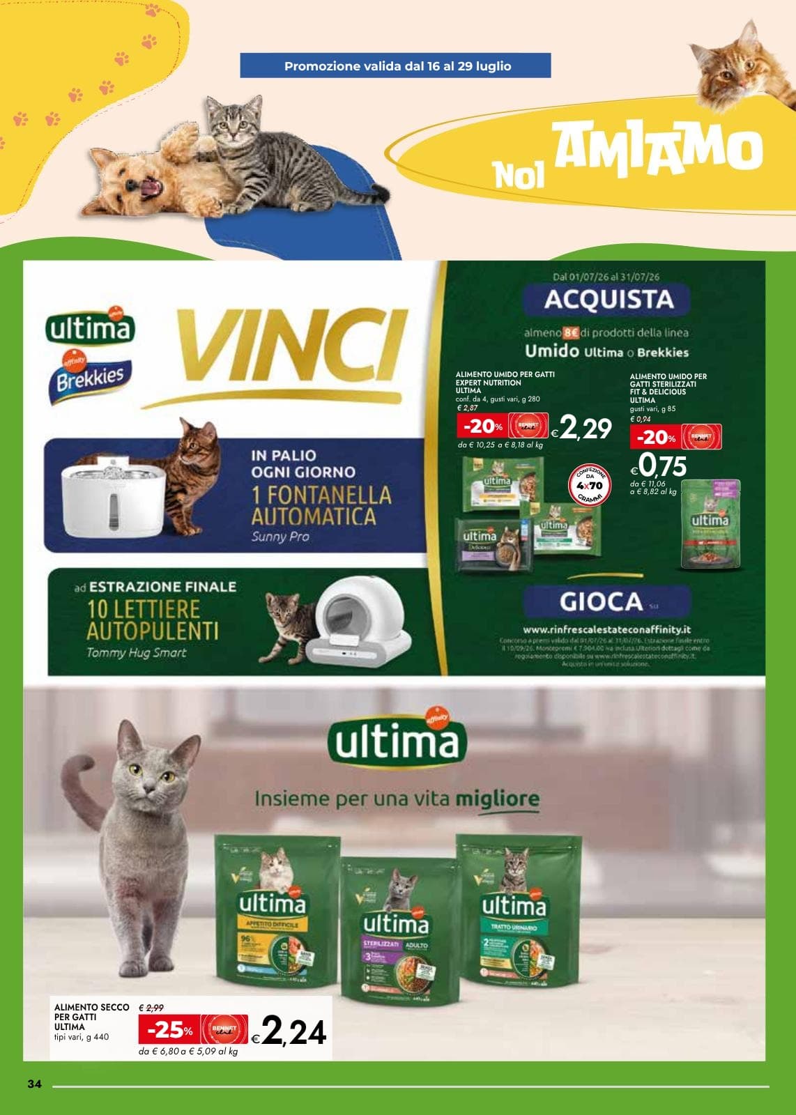 Pagina 34. del volantino Bennet - Spaccaprezzi dal 28/07/2026
