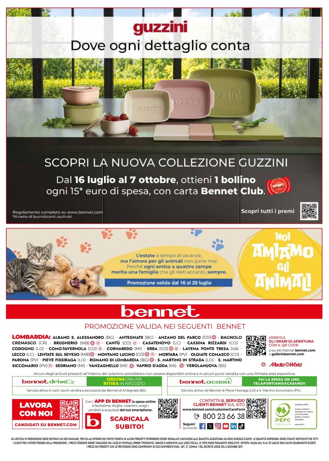 Pagina 40. del volantino Bennet - Spaccaprezzi dal 28/07/2026