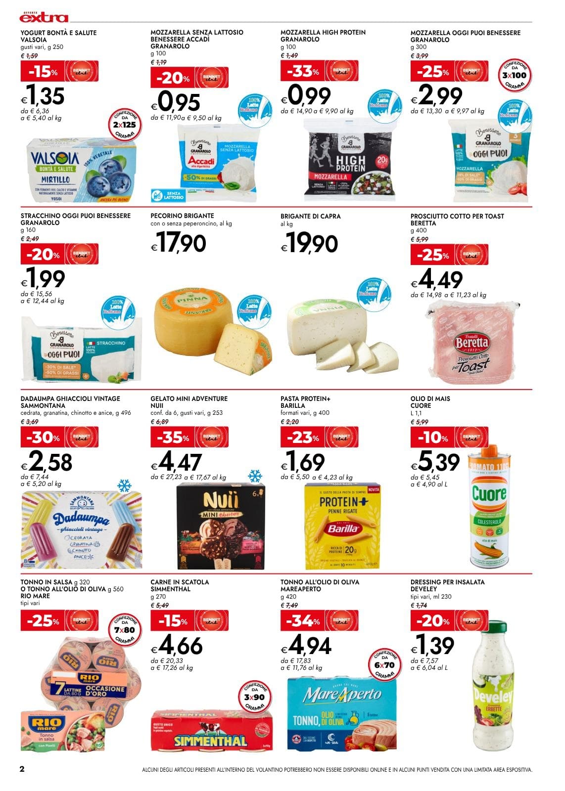 Pagina 2. del volantino Bennet - Offerte Extra