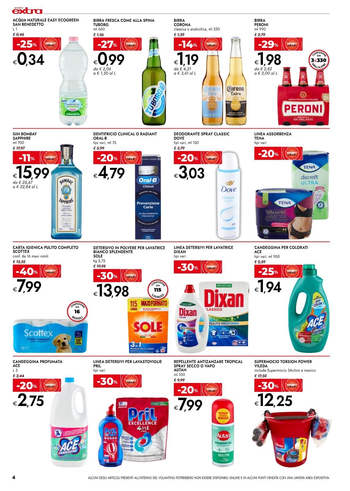Pagina 4. del volantino Bennet - Offerte Extra dal 28/07/2026