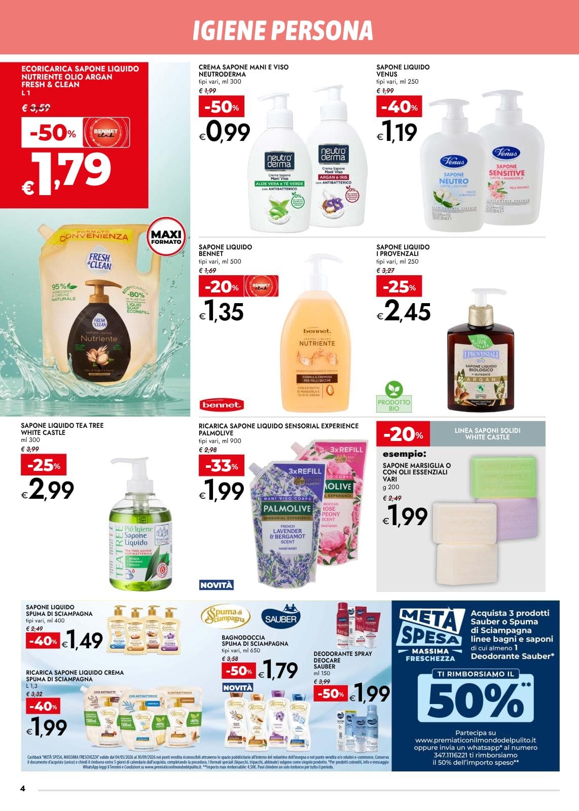 Pagina 4. del volantino Bennet - Piccoli Gesti Di Benessere dal 28/07/2026
