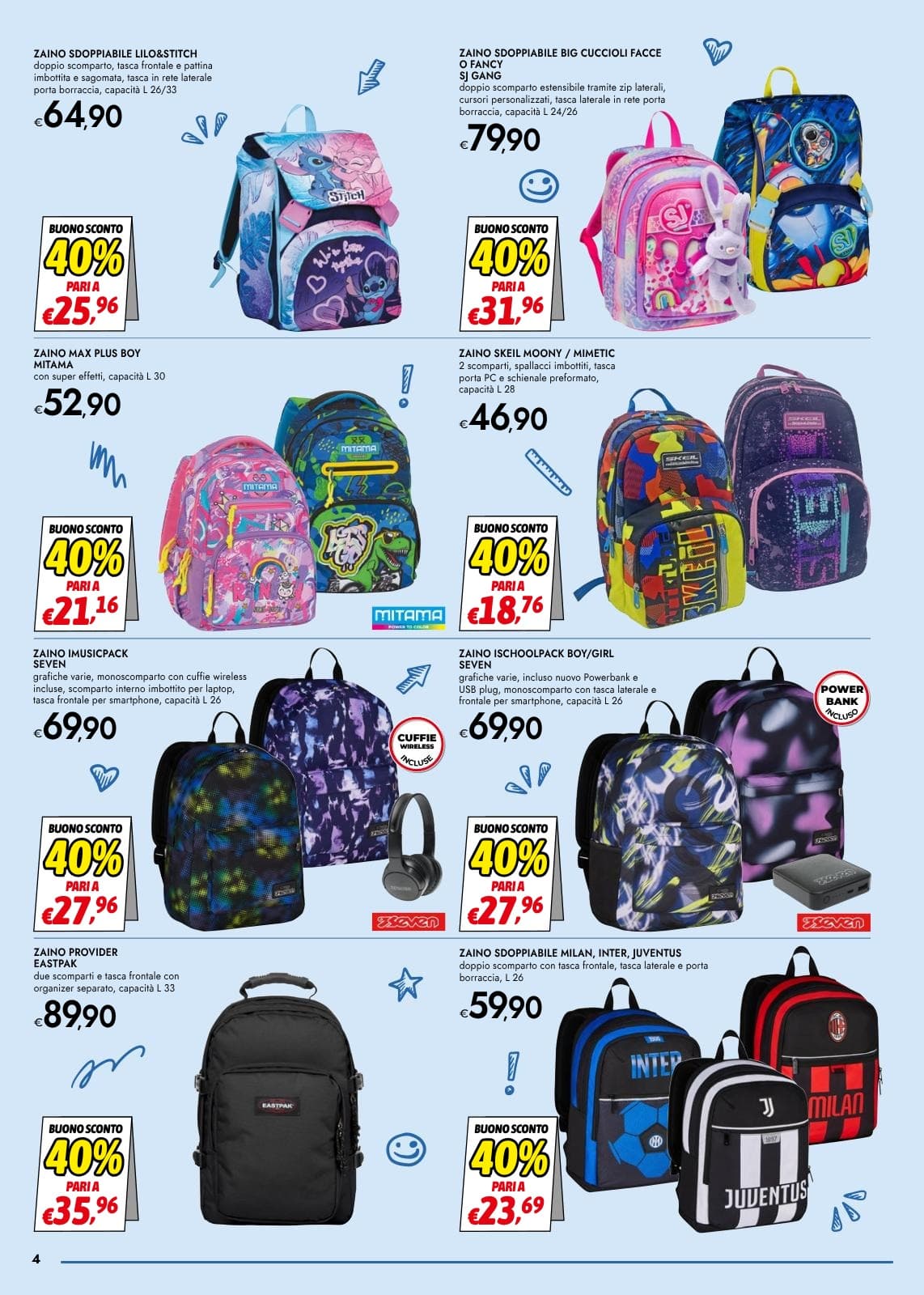 Pagina 4. del volantino Bennet - Tutto pronto per la scuola dal 23/08/2026