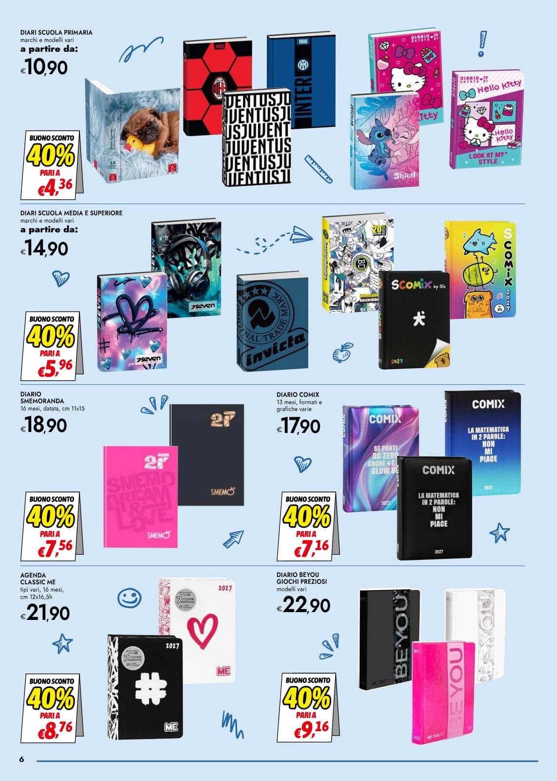Pagina 6. del volantino Bennet - Tutto pronto per la scuola dal 23/08/2026