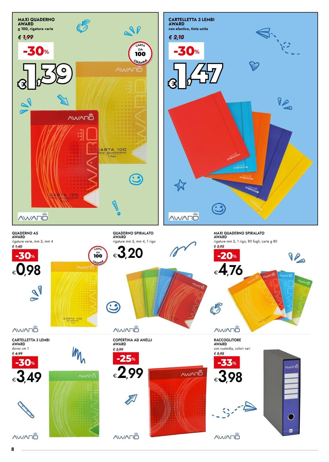 Pagina 8. del volantino Bennet - Tutto pronto per la scuola dal 23/08/2026