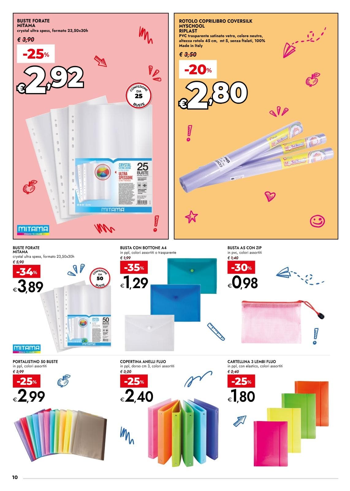 Pagina 10. del volantino Bennet - Tutto pronto per la scuola dal 23/08/2026