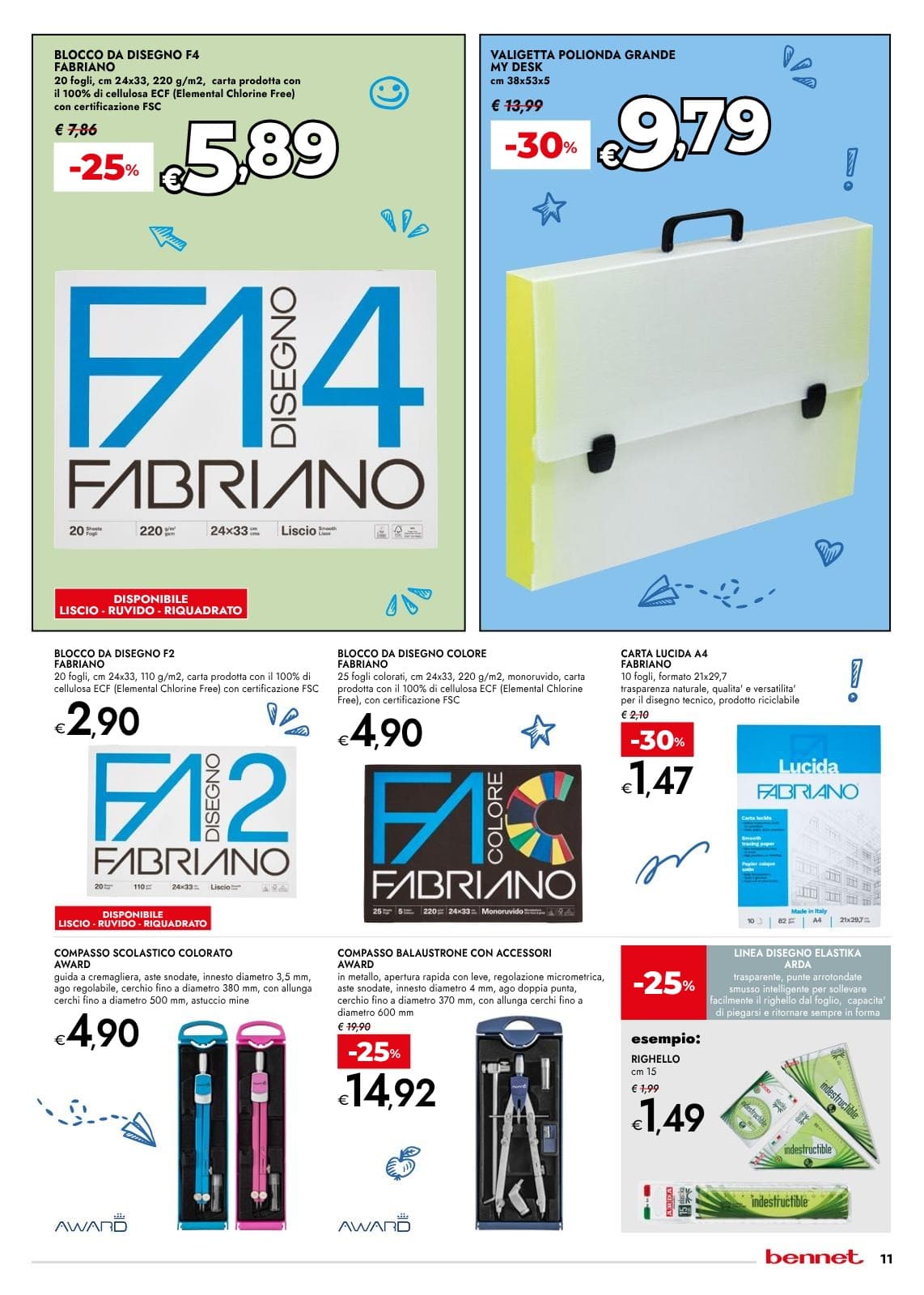 Pagina 11. del volantino Bennet - Tutto pronto per la scuola dal 23/08/2026