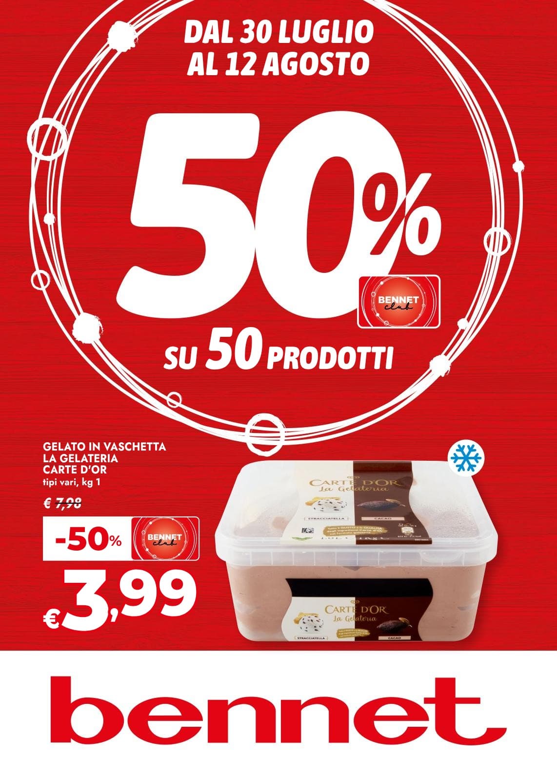 Pagina 1. del volantino Bennet - 50x50 In Bc dal 23/08/2026