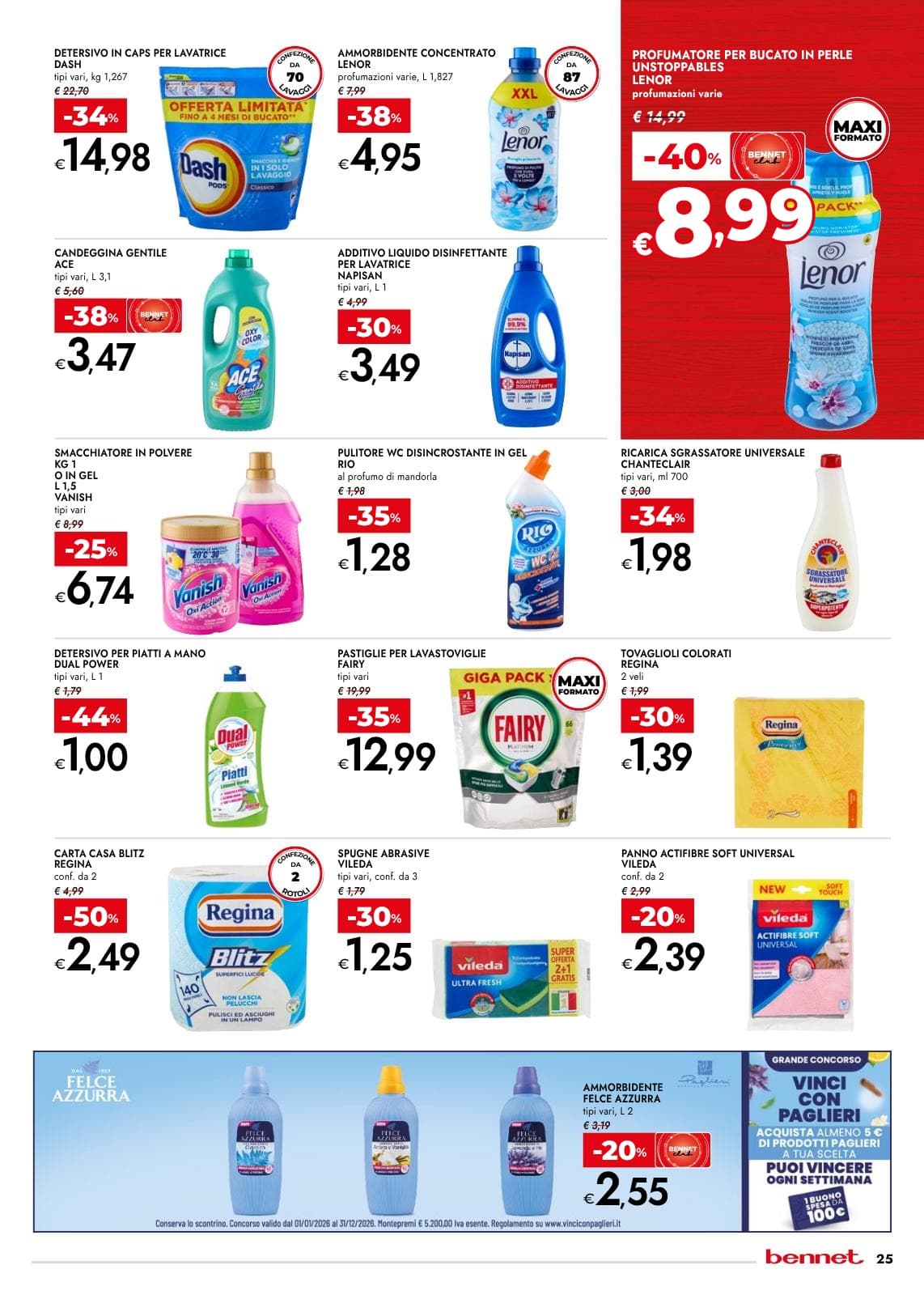Pagina 25. del volantino Bennet - 50x50 In Bc dal 23/08/2026