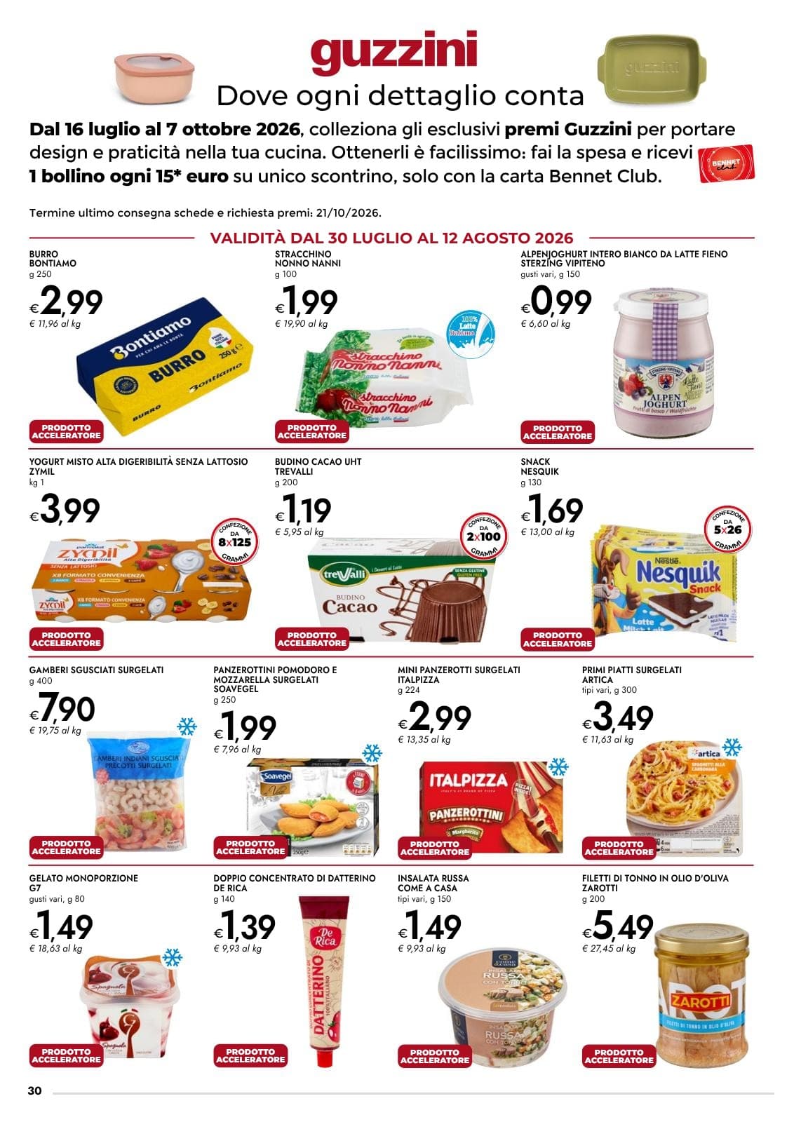 Pagina 30. del volantino Bennet - 50x50 In Bc dal 23/08/2026
