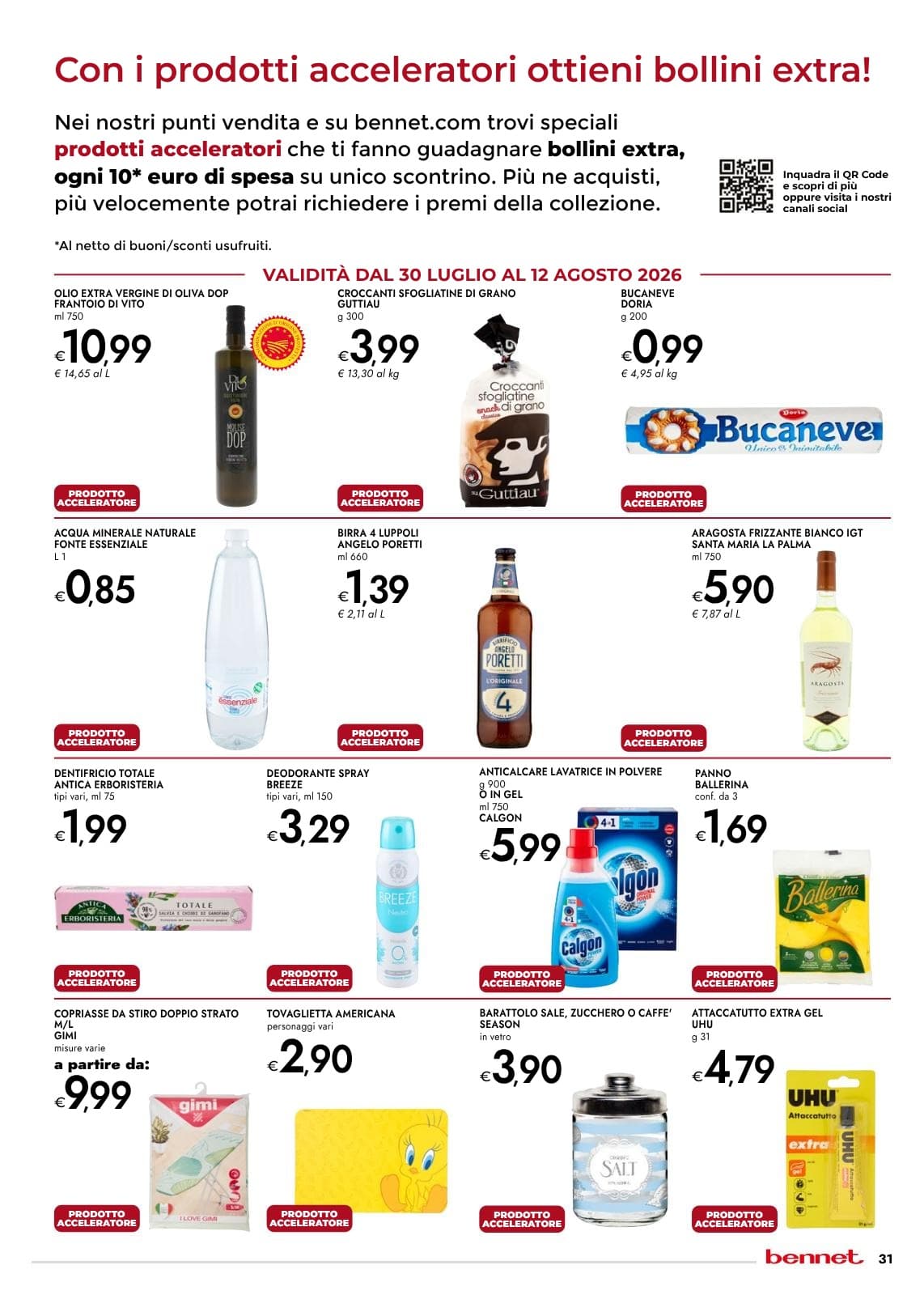 Pagina 31. del volantino Bennet - 50x50 In Bc dal 23/08/2026