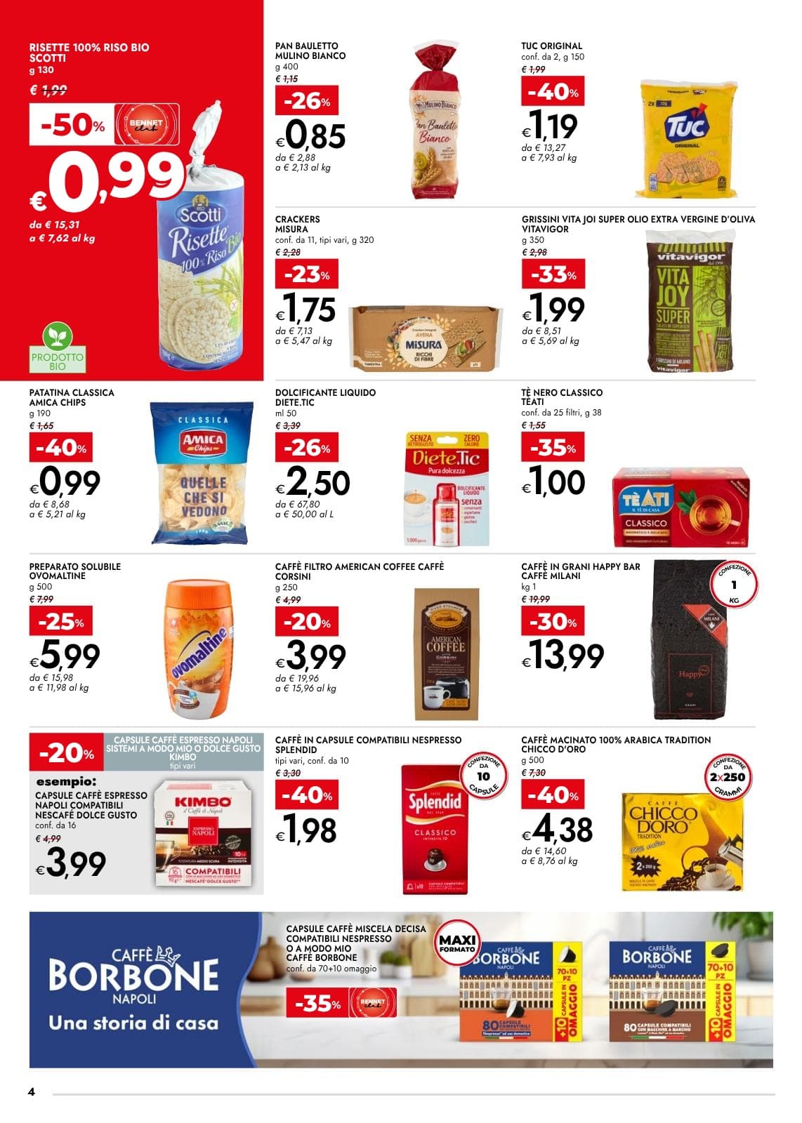 Pagina 4. del volantino Bennet - Fino Al 50% dal 23/08/2026