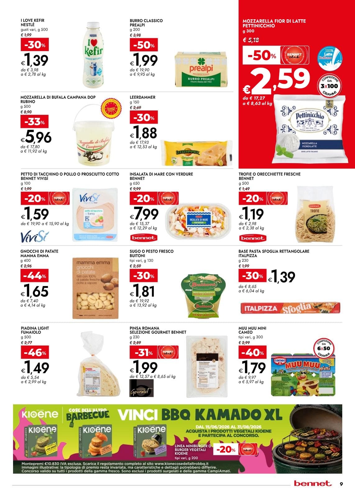 Pagina 9. del volantino Bennet - Fino Al 50% dal 23/08/2026