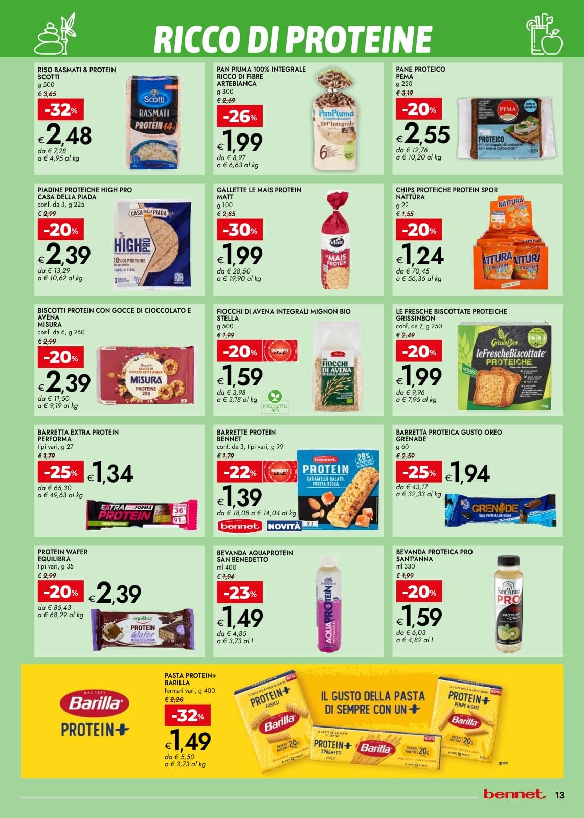 Pagina 13. del volantino Bennet - Fino Al 50% dal 23/08/2026