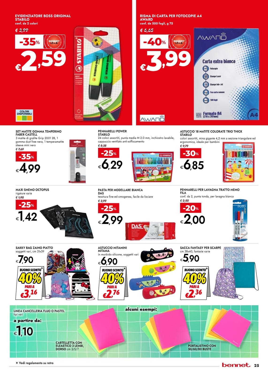 Pagina 25. del volantino Bennet - Fino Al 50% dal 23/08/2026