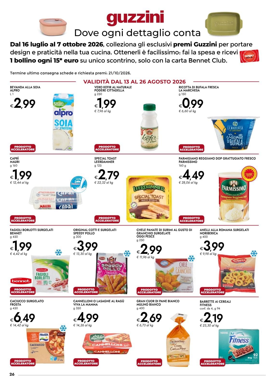 Pagina 26. del volantino Bennet - Fino Al 50% dal 23/08/2026