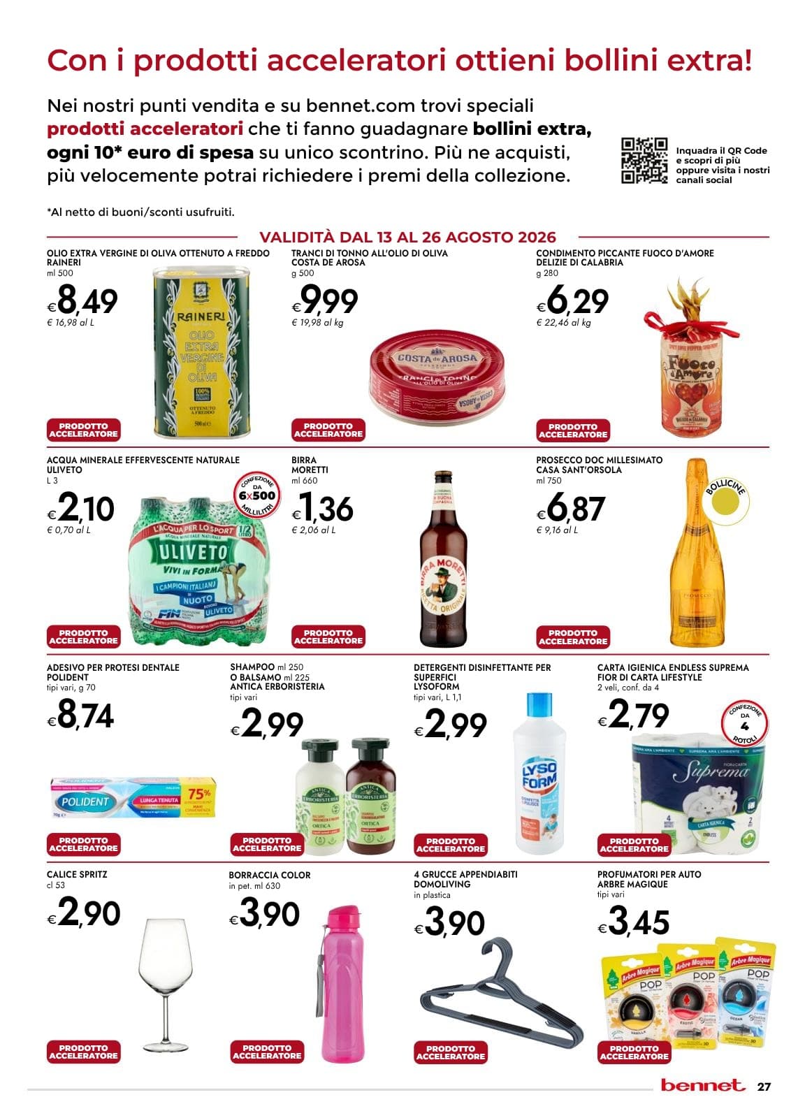 Pagina 27. del volantino Bennet - Fino Al 50%