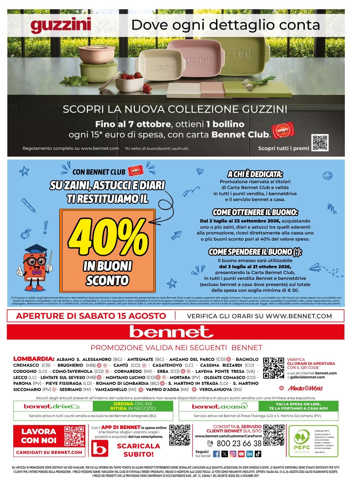 Pagina 31. del volantino Bennet - Fino Al 50% dal 23/08/2026