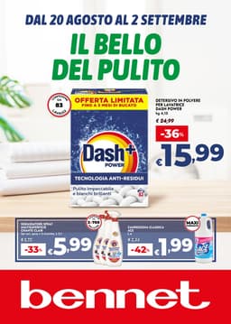 Pagina 1 del volantino Bennet Il Bello Del Pulito