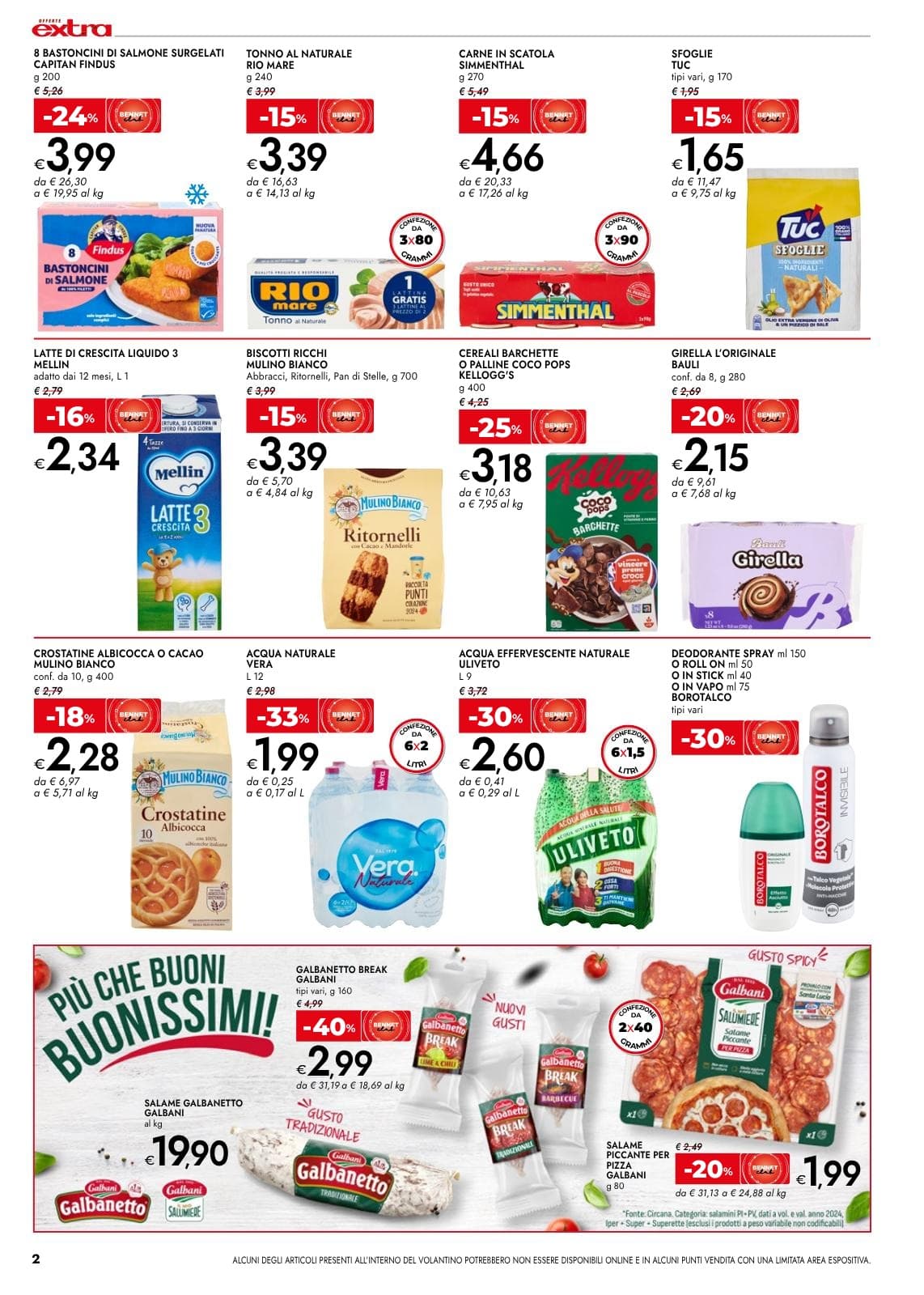 Pagina 2. del volantino Bennet - Offerte Extra