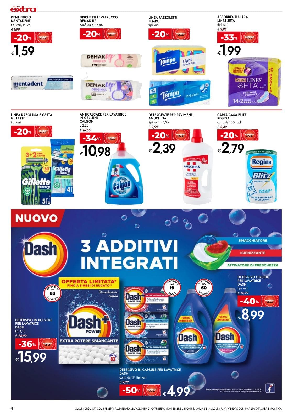 Pagina 4. del volantino Bennet - Offerte Extra