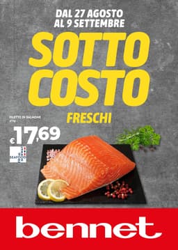 Pagina 1 del volantino Bennet Sottocosto Freschi