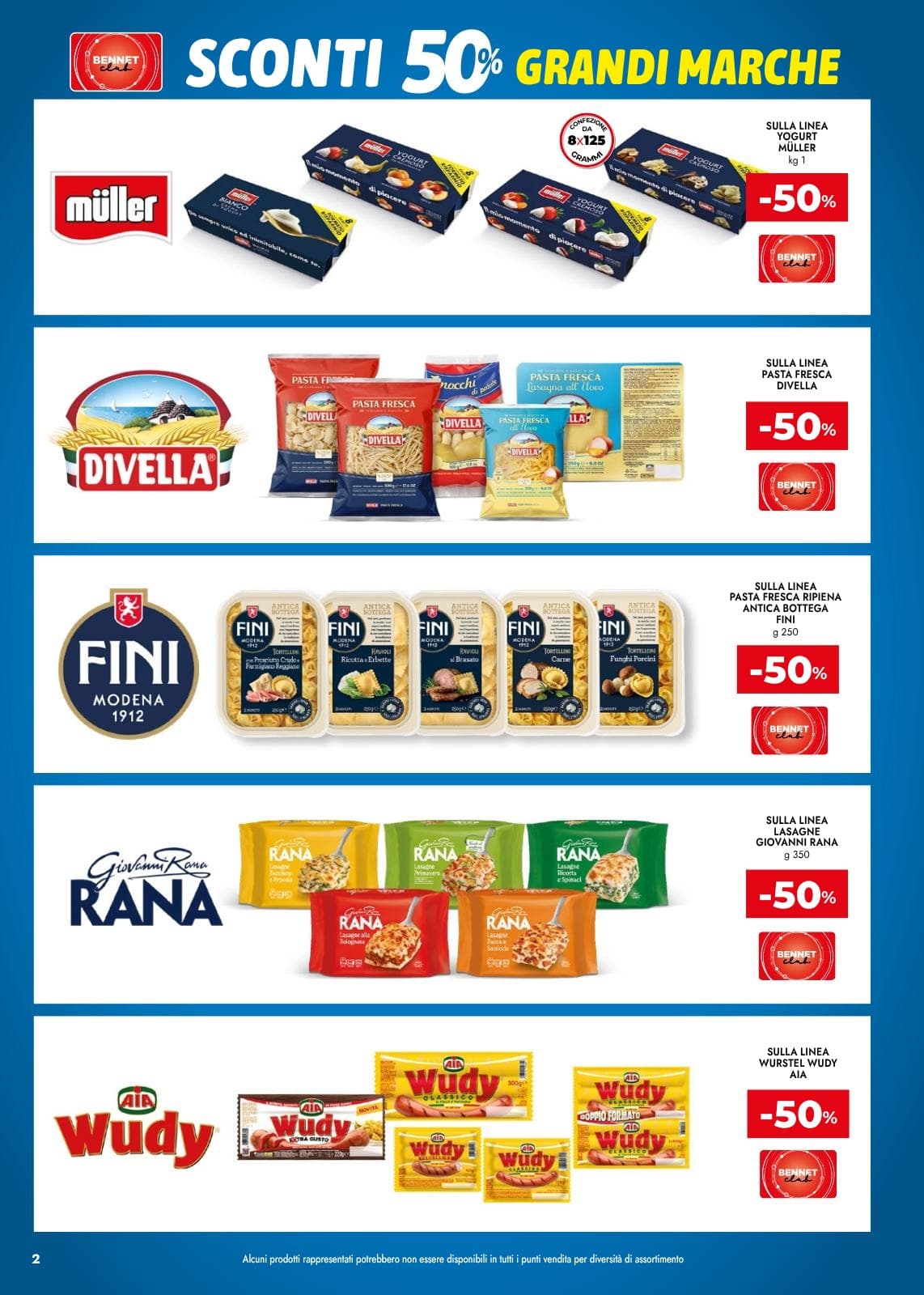 Bennet katalog Grandi Marche Sconti 30% 40% 50%, 10/09/2026 – 23/09/2026